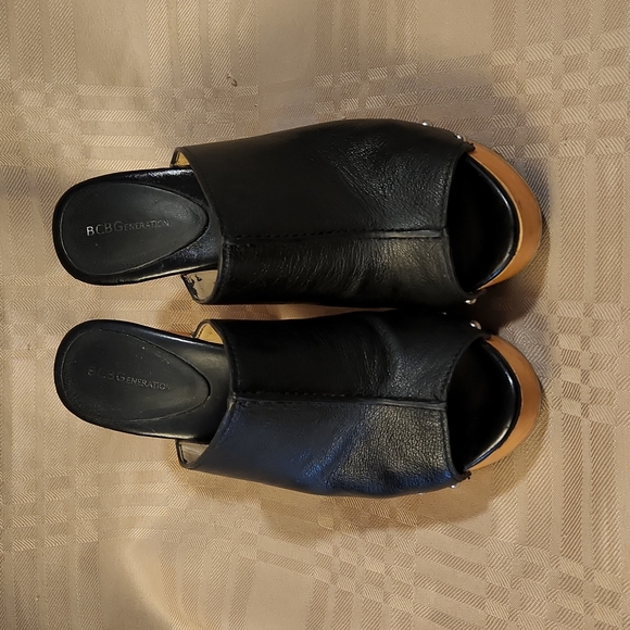 BCBGeneration Shoes - BCBGeneration Karena Platform Mules Size 6.5